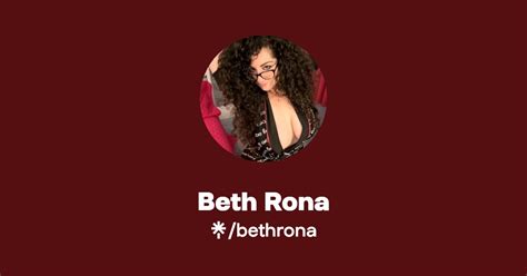 bethrona onlyfans leaks|Beth Rona